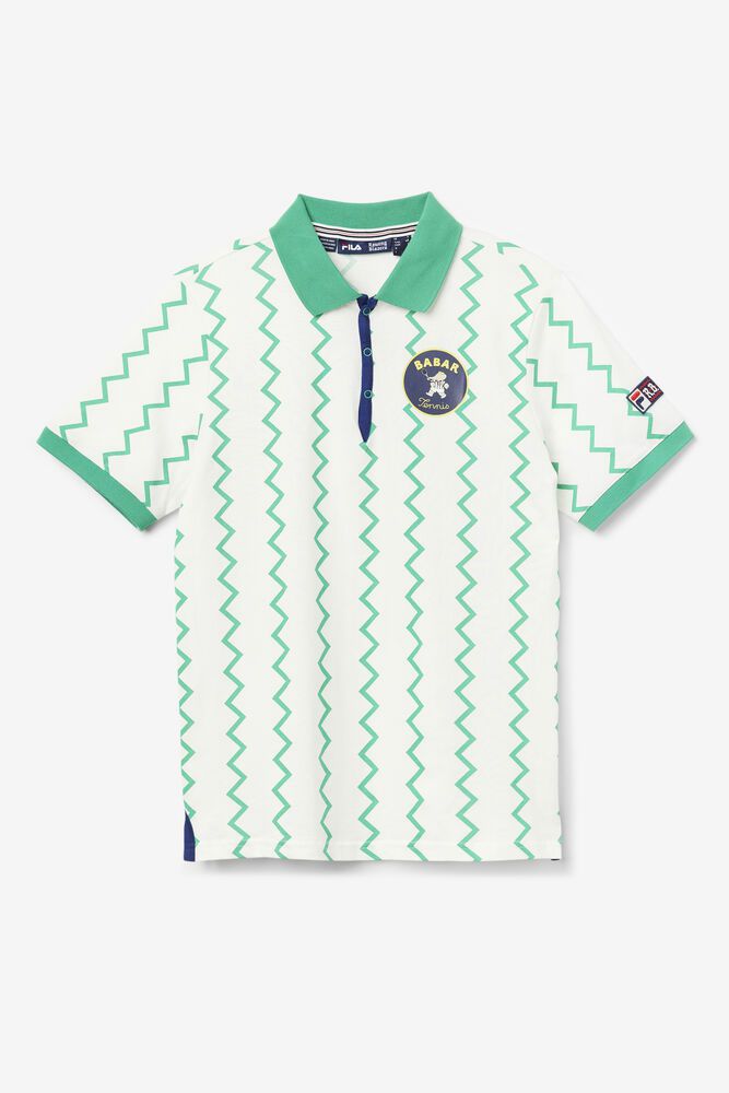 Fila Polo X Rb Babar Guye Mens Green - India WKD-346187